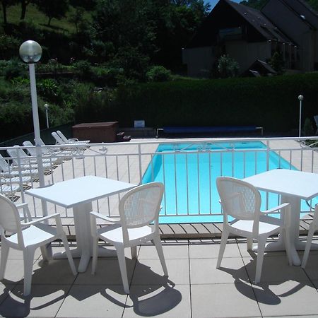 Hotel Beausejour Chaudes-Aigues Bagian luar foto