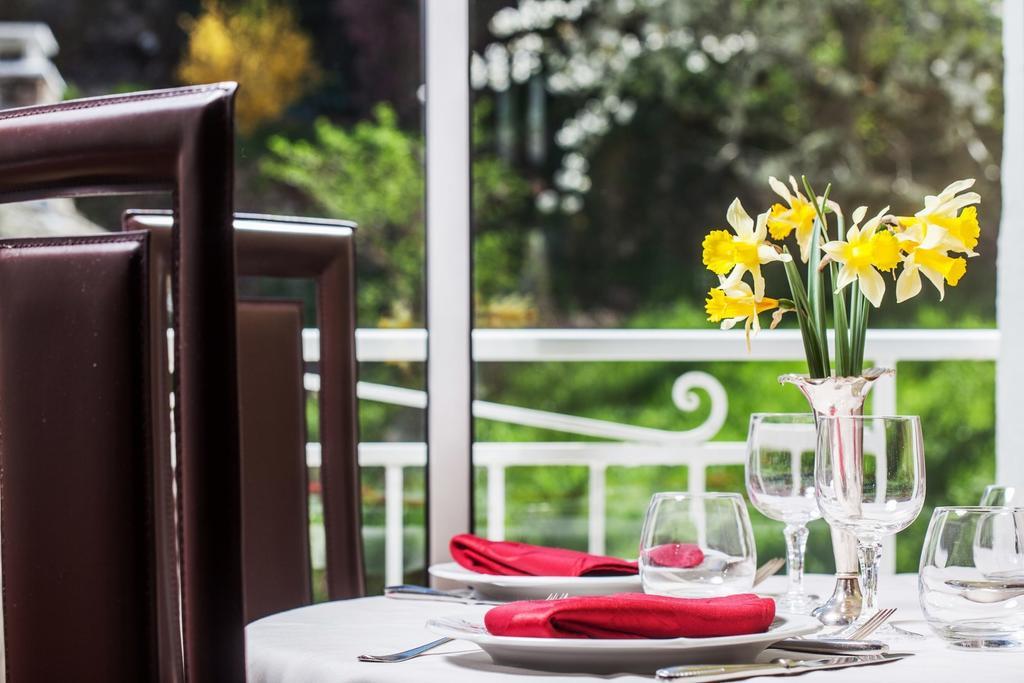Hotel Beausejour Chaudes-Aigues Bagian luar foto